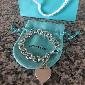 Tiffany & Co. Heart Tag Charm Bracelet